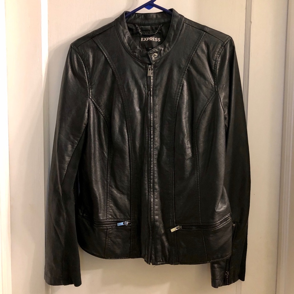 Express Minus the Leather Jacket